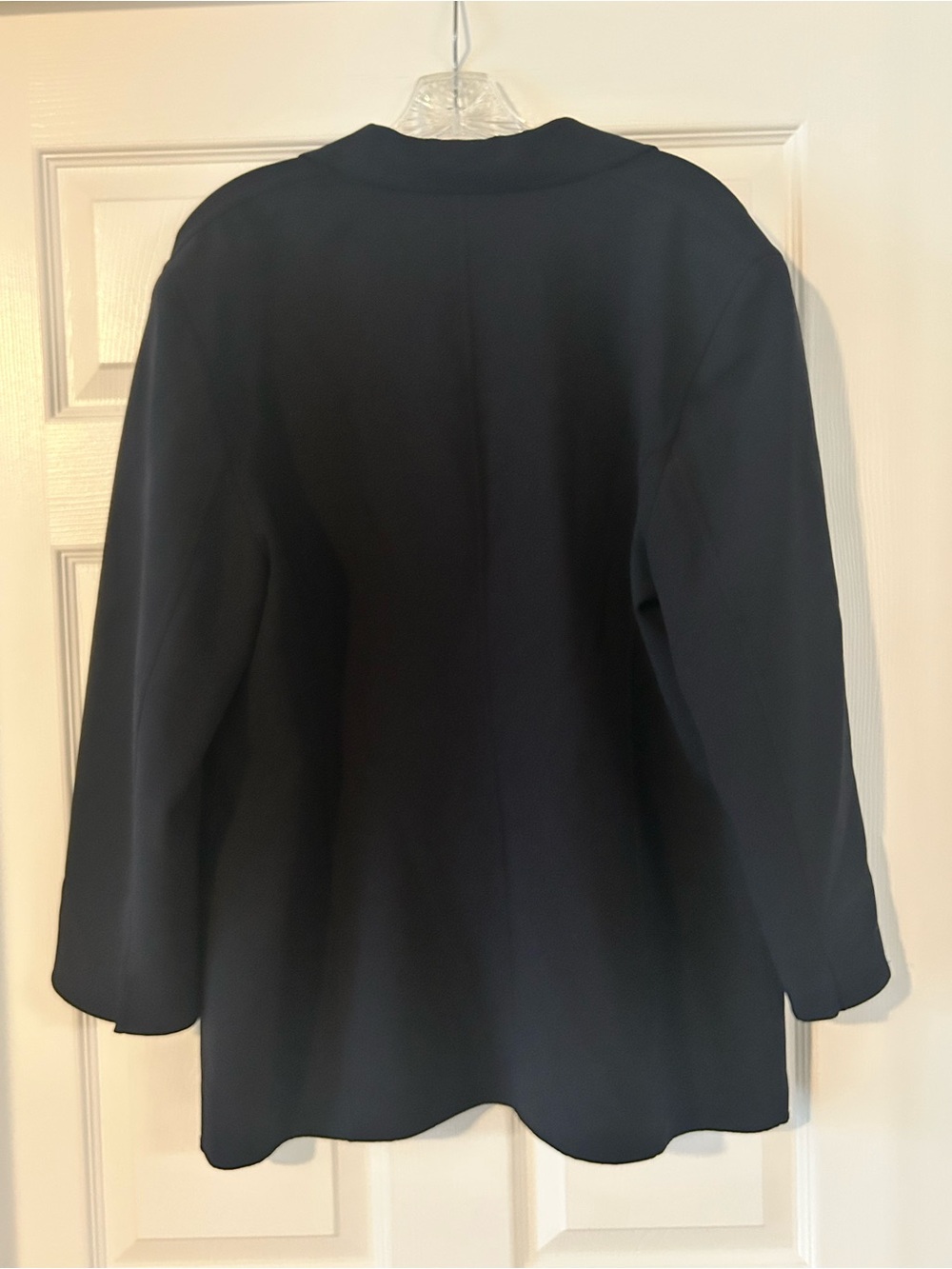 ESCADA Black Wool Elastin Blazer 46 EU - Picture 3 of 7